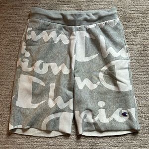 Grey Champion Patterned Shorts